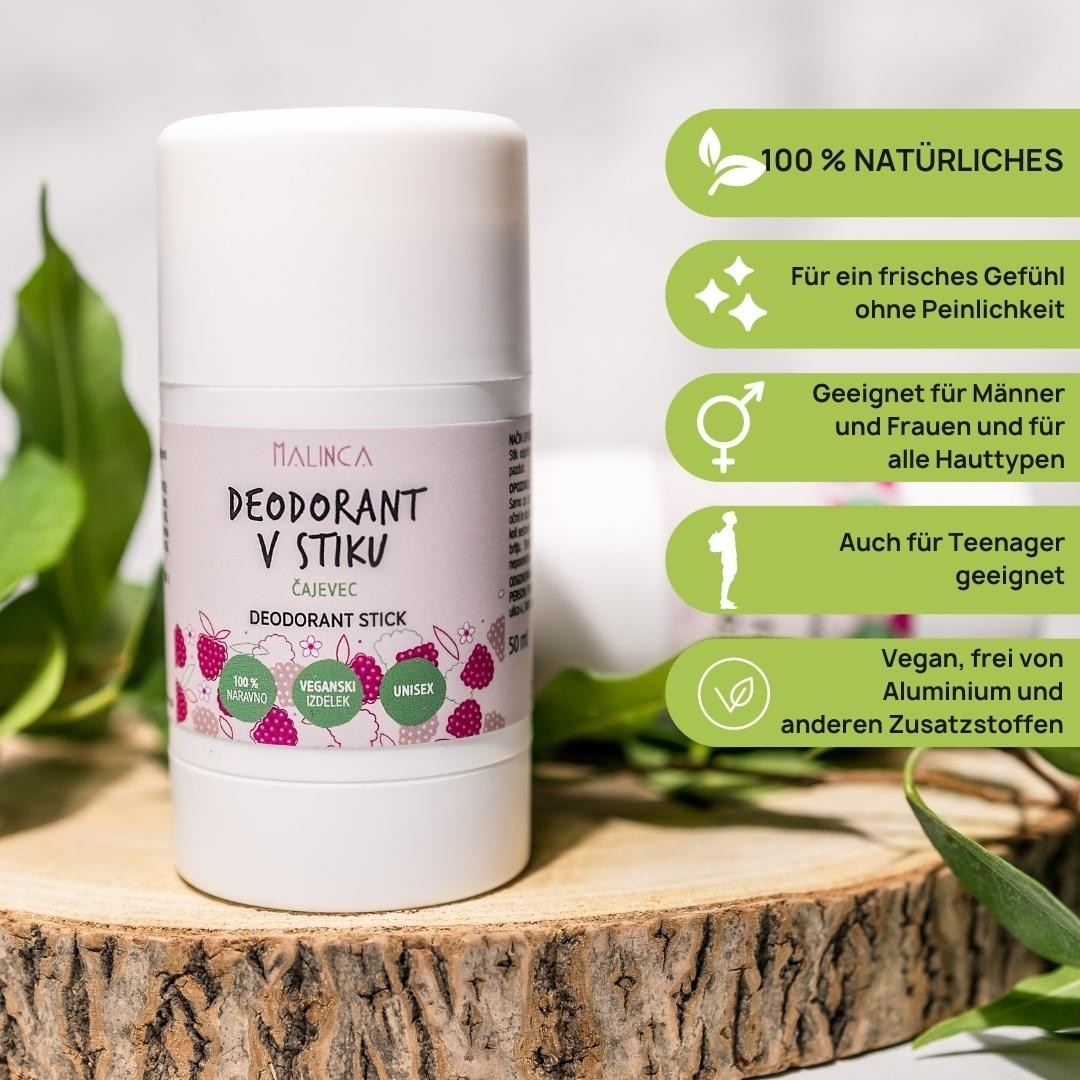 Natürliches deodorant Teebaum