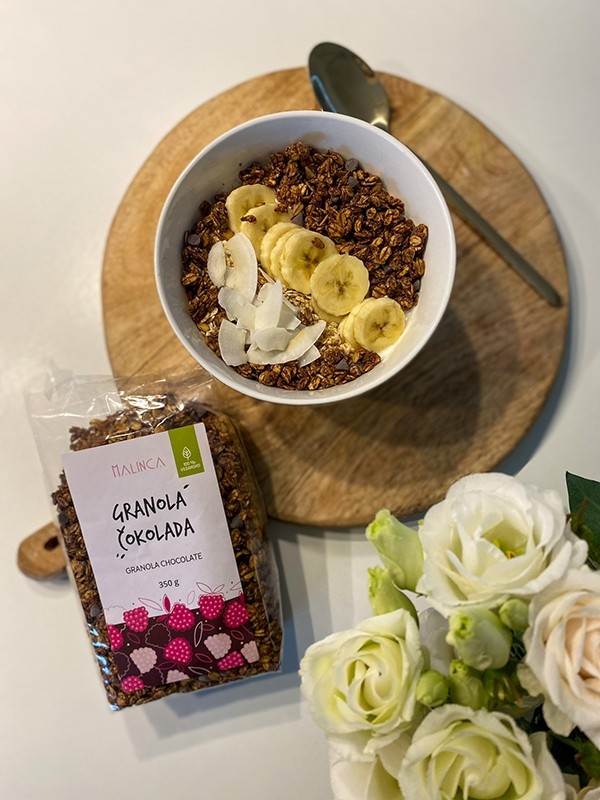 Hausgemachter Granola Schokolade 