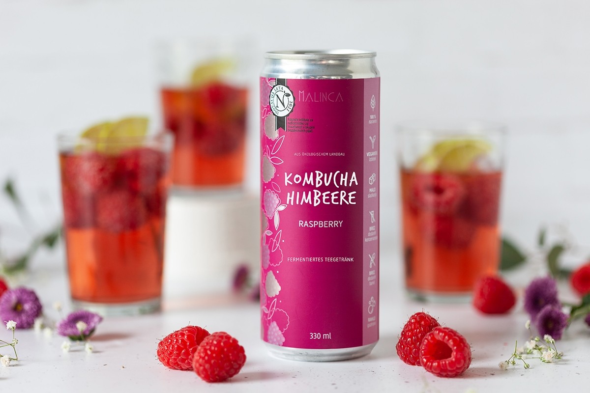 Kombucha Himbeere