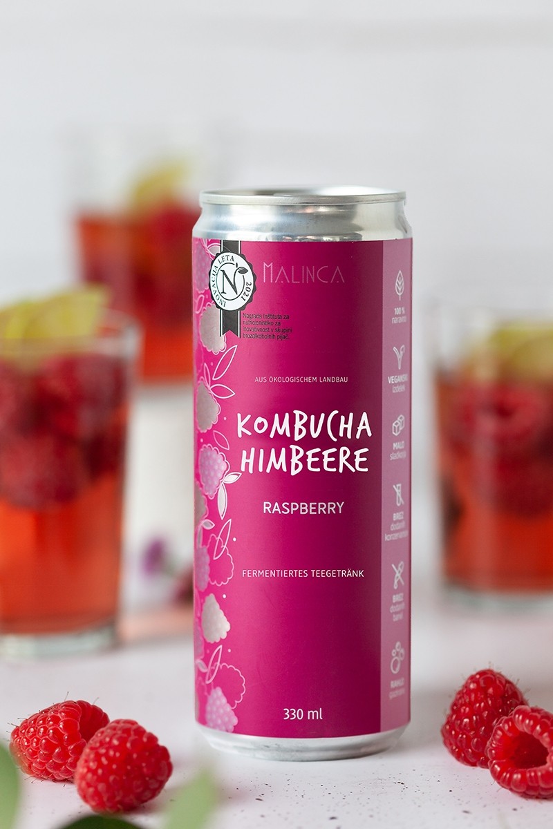 Kombucha Himbeere