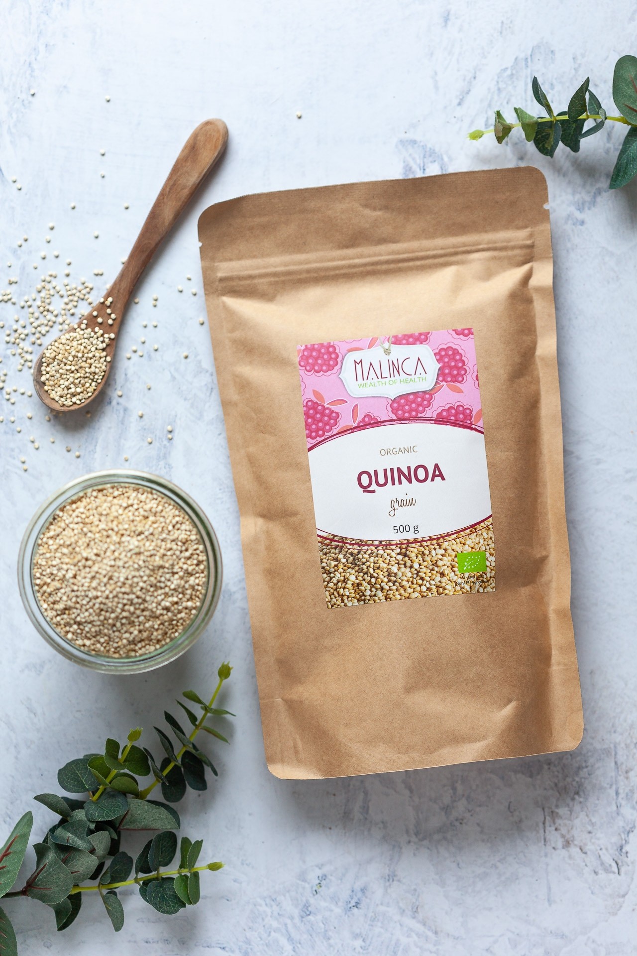 Quinoa aus ökologischem Landbau 