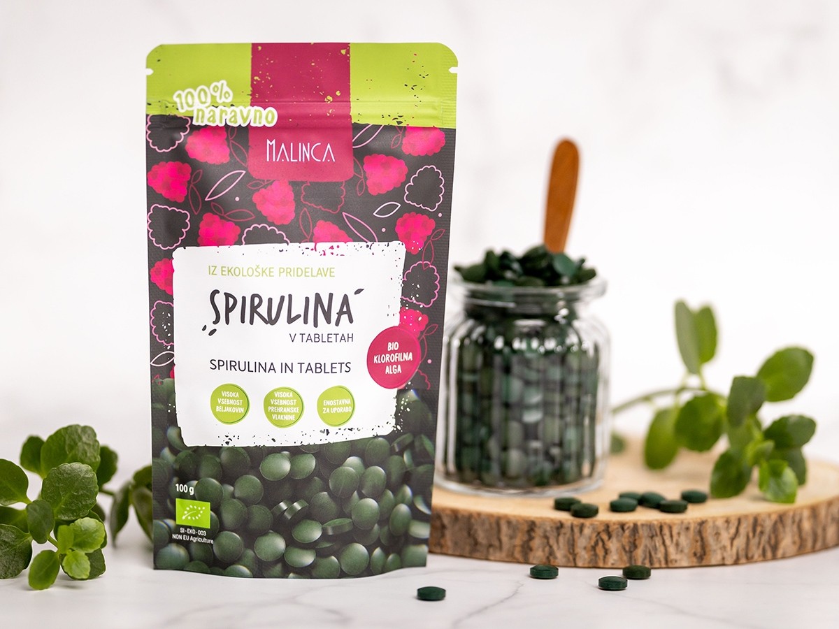 Spirulina Tabletten BIO 200 Tablette