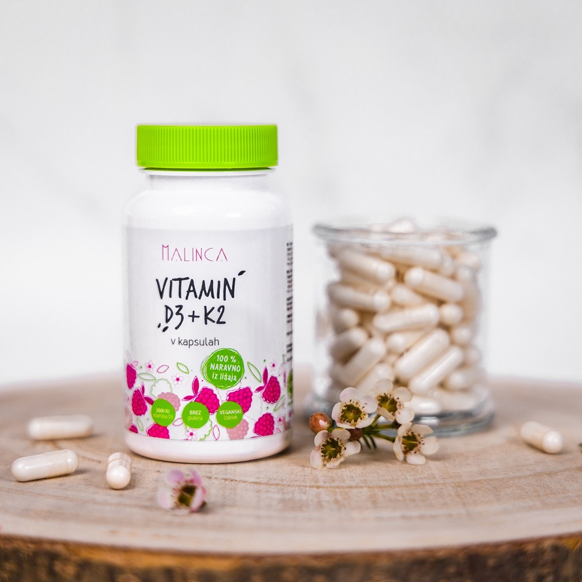 Vitamin D3 + K2 