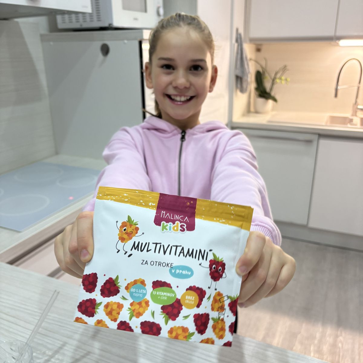 Multivitamine für Kinder in geschmacksneutraler Pulverform 
