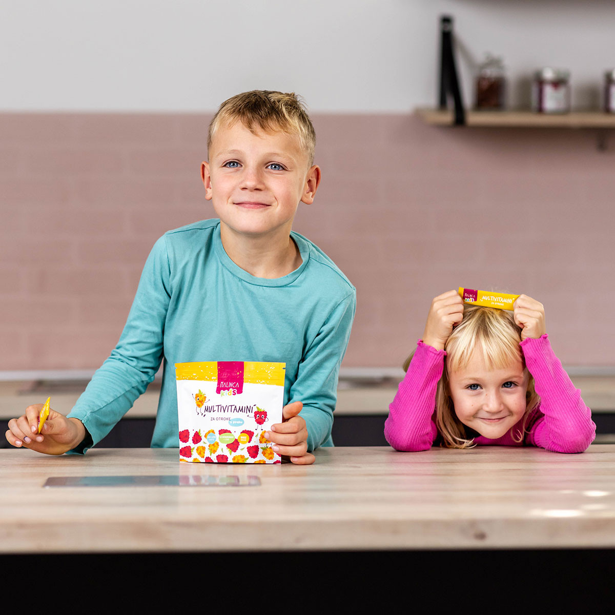 Multivitamine für Kinder in geschmacksneutraler Pulverform