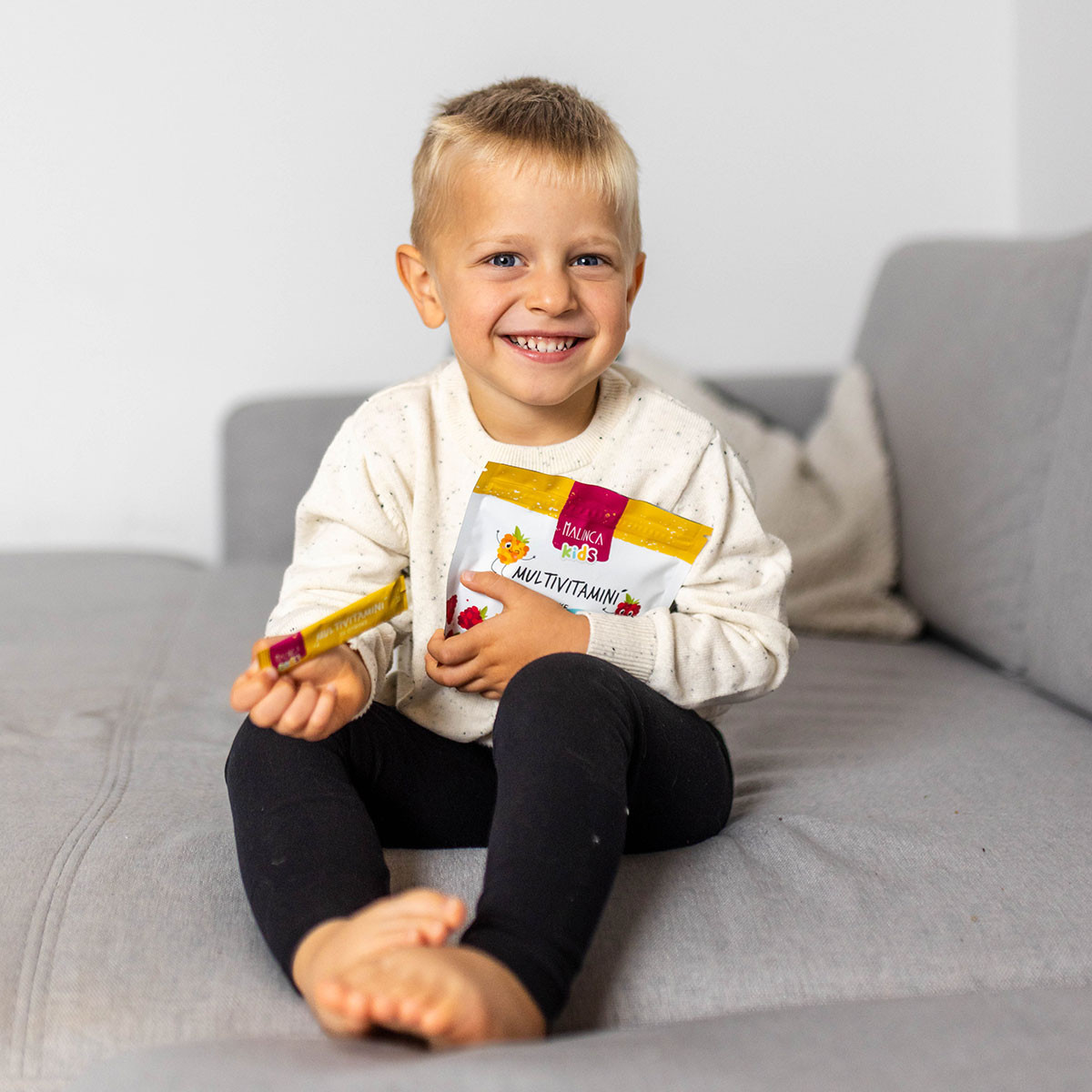 Multivitamine für Kinder in geschmacksneutraler Pulverform