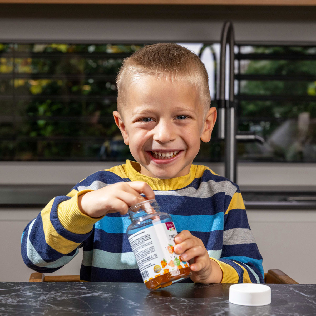 Omega 3 in Gummibärchen für Kinder 