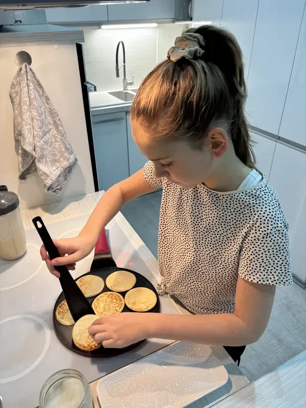 Pfanne für Mini-Pfannkuchen