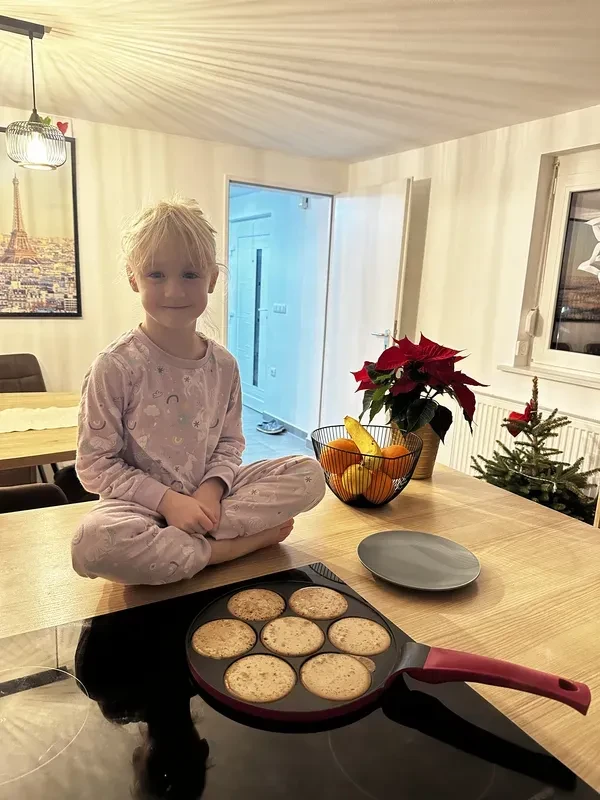Pfanne für Mini-Pfannkuchen