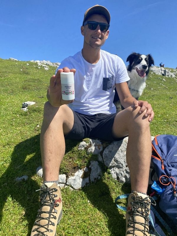 Natürliches deodorants Teebaum und Tangerine 