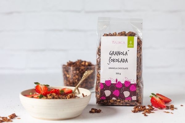 Hausgemachter Granola Schokolade