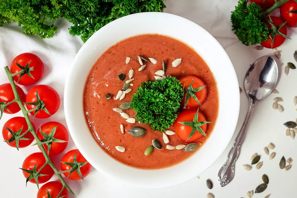 Maca Tomatensuppe