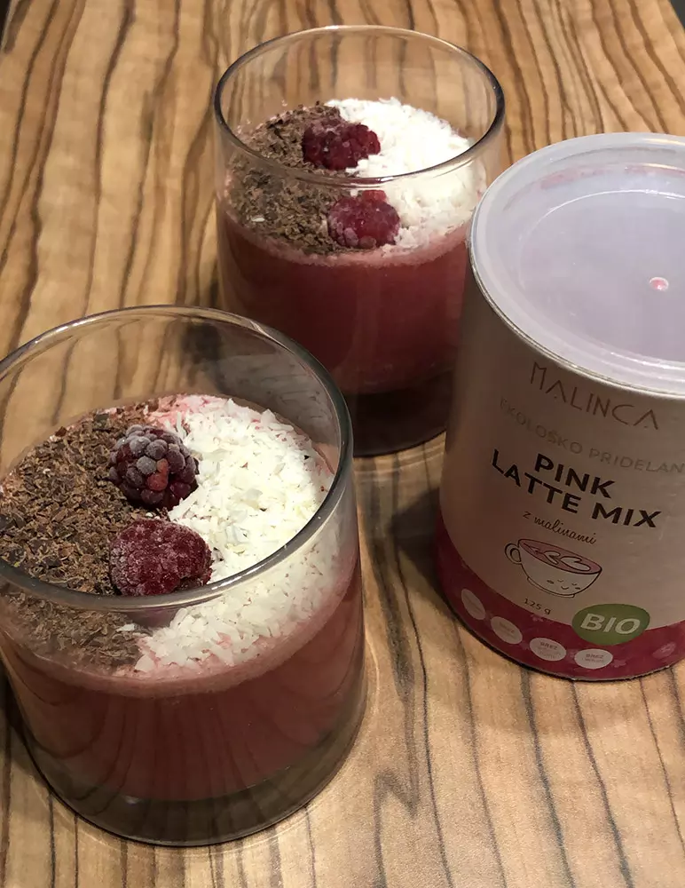 Pink Pudding aus 3 Zutaten