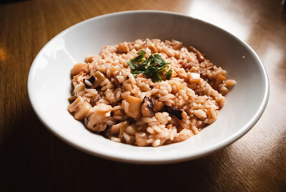 Calamari-Risotto