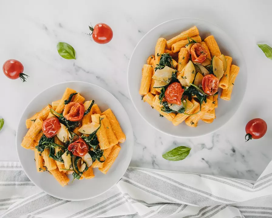 Pasta mit cremiger Tomatensauce