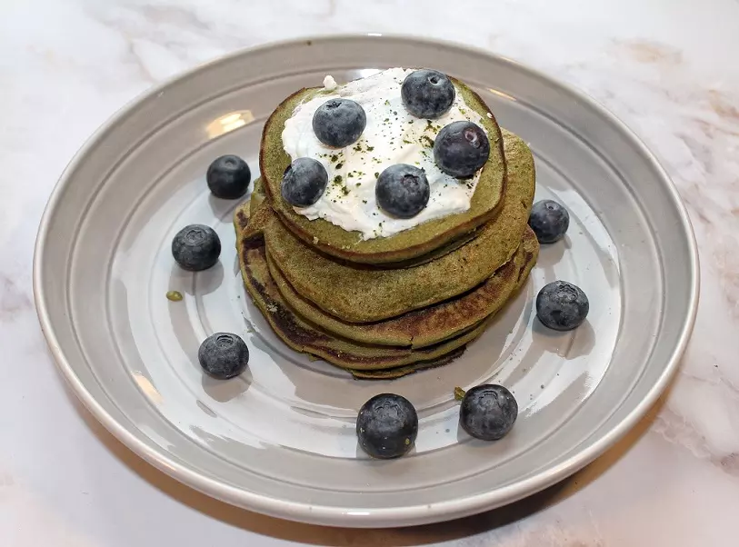 Matcha Pfannkuchen