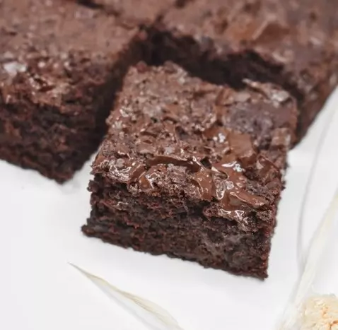 Gesunde amerikanische Brownies