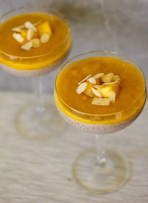 Mango-Chia-Pudding