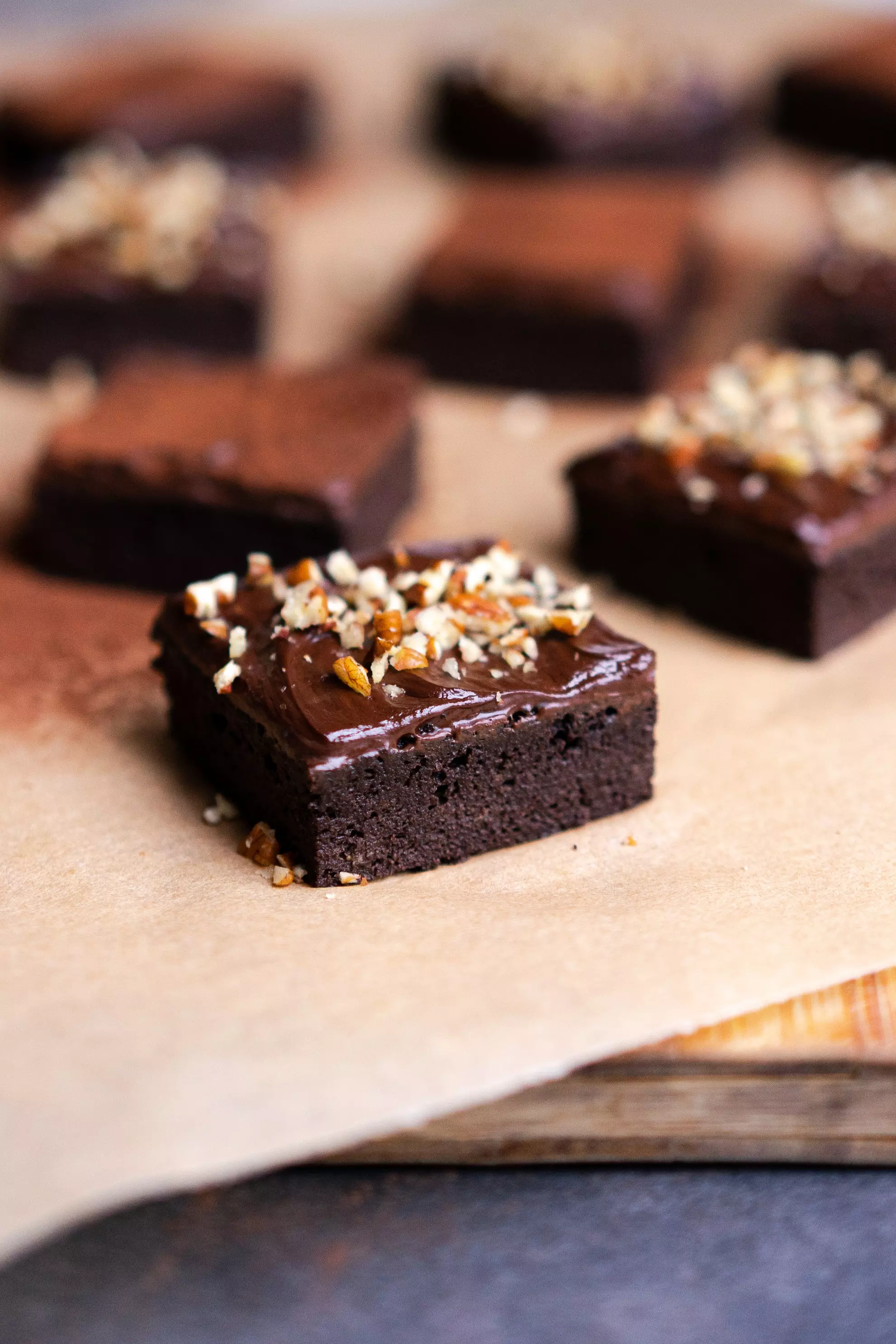 Einfache Schokoladenbrownies