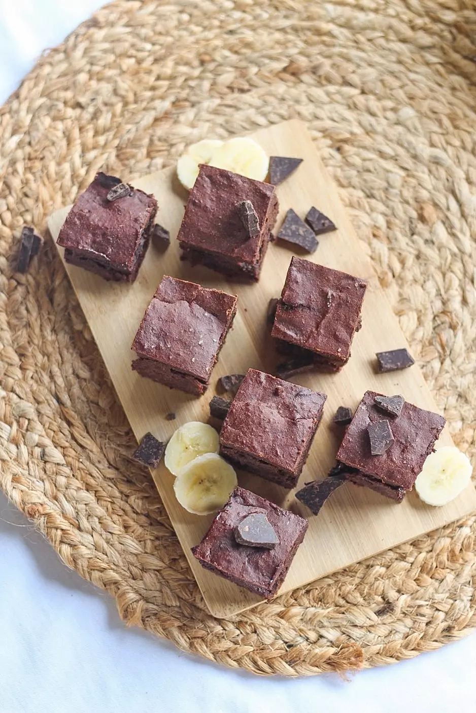 Schoko-Bananen-Brownies