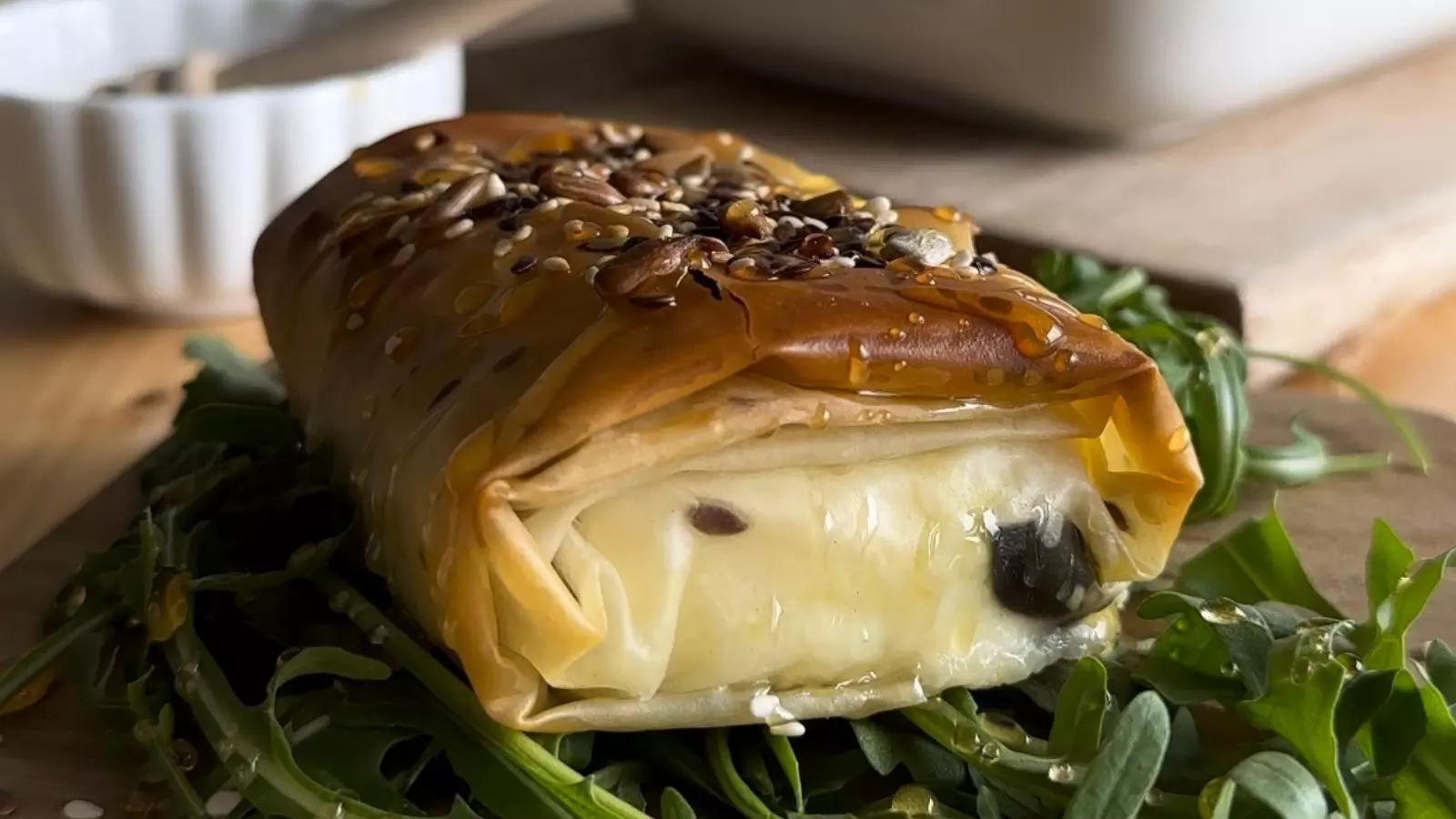 VIDEO: Feta-Wrap mit Samen