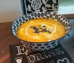 Cremige Kürbissuppe