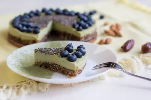 Matcha Pudding Torte