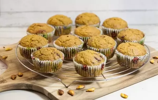 Schokoladen-Kürbis-Muffins