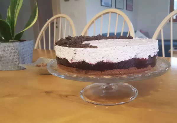 Blaubeer -Torte