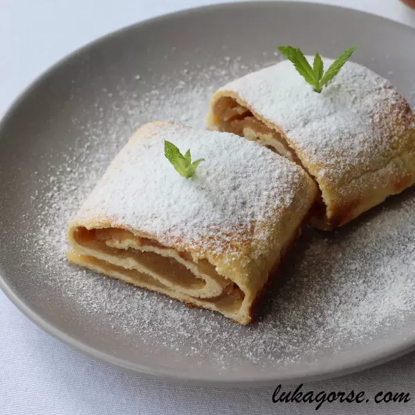 Glutenfreier Apfelstrudel ohne Mehl