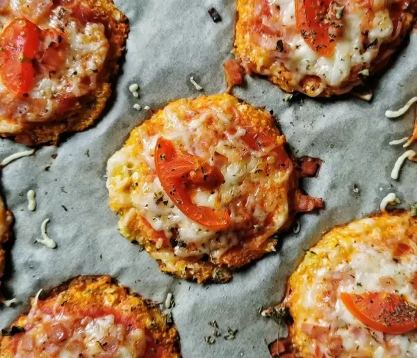 Mini-Blumenkohlpizzas