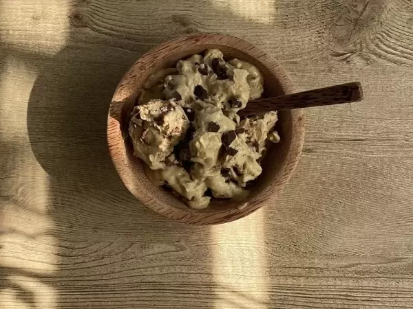 "Cookie Dough" Eiscreme (Protein-Eiscreme ohne Proteinpulver)