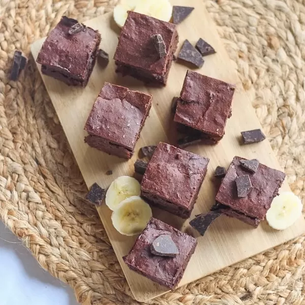 Schoko-Bananen-Brownies