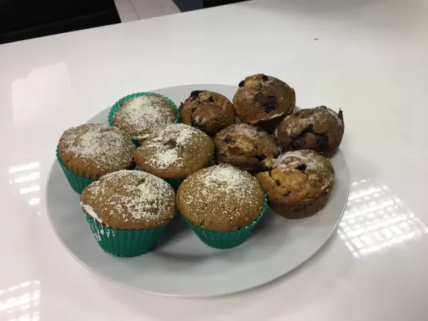 Gesunde Krapfen-Muffins