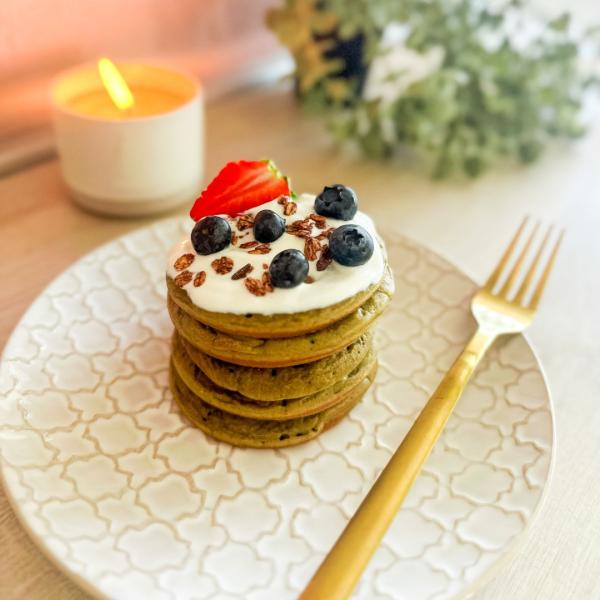 VIDEO: Matcha Pancakes